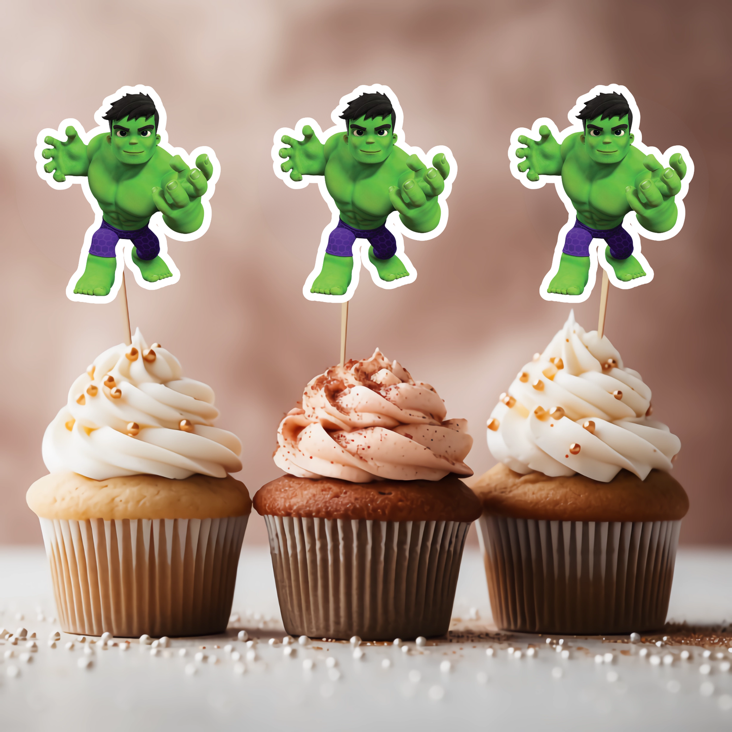 Printable Spidey and His Amazing Friends Cupcake Toppers – Digital Download
