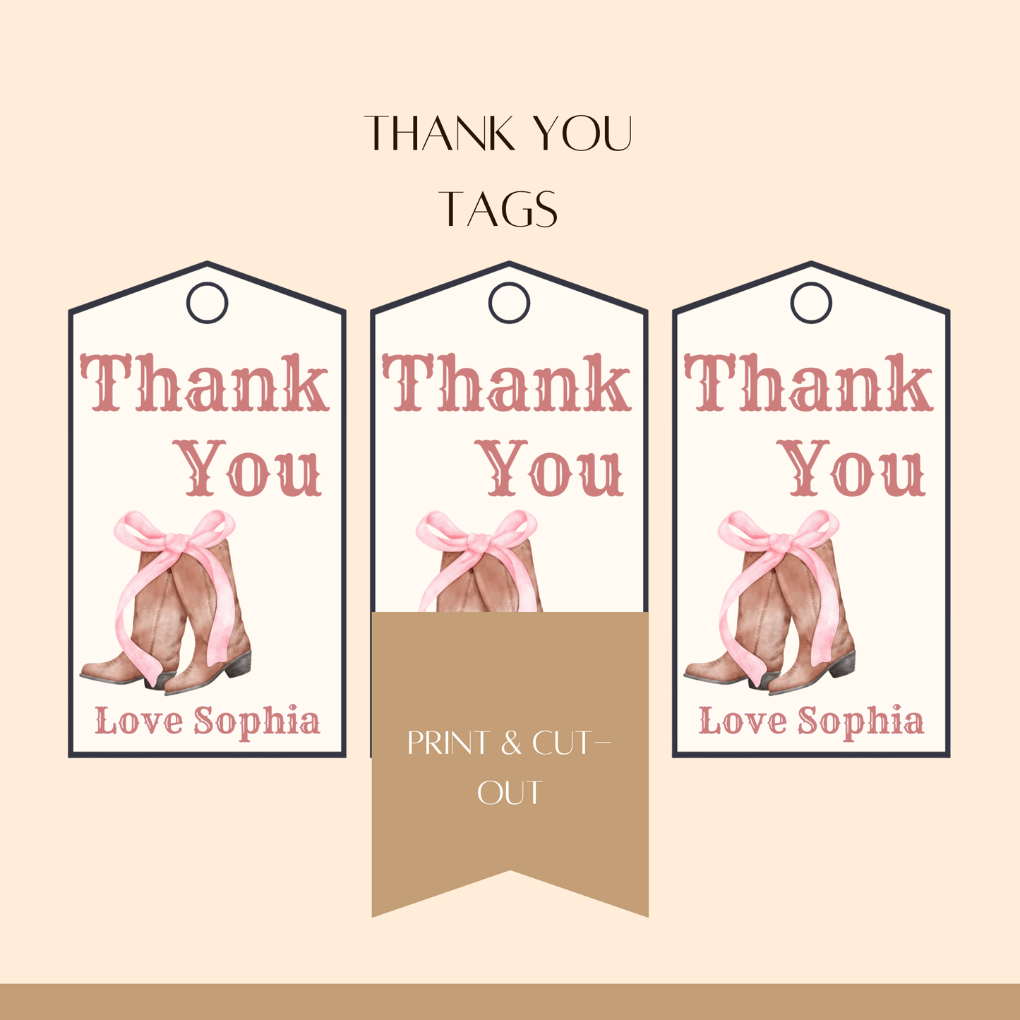 Second Rodeo Birthday Invitation Template