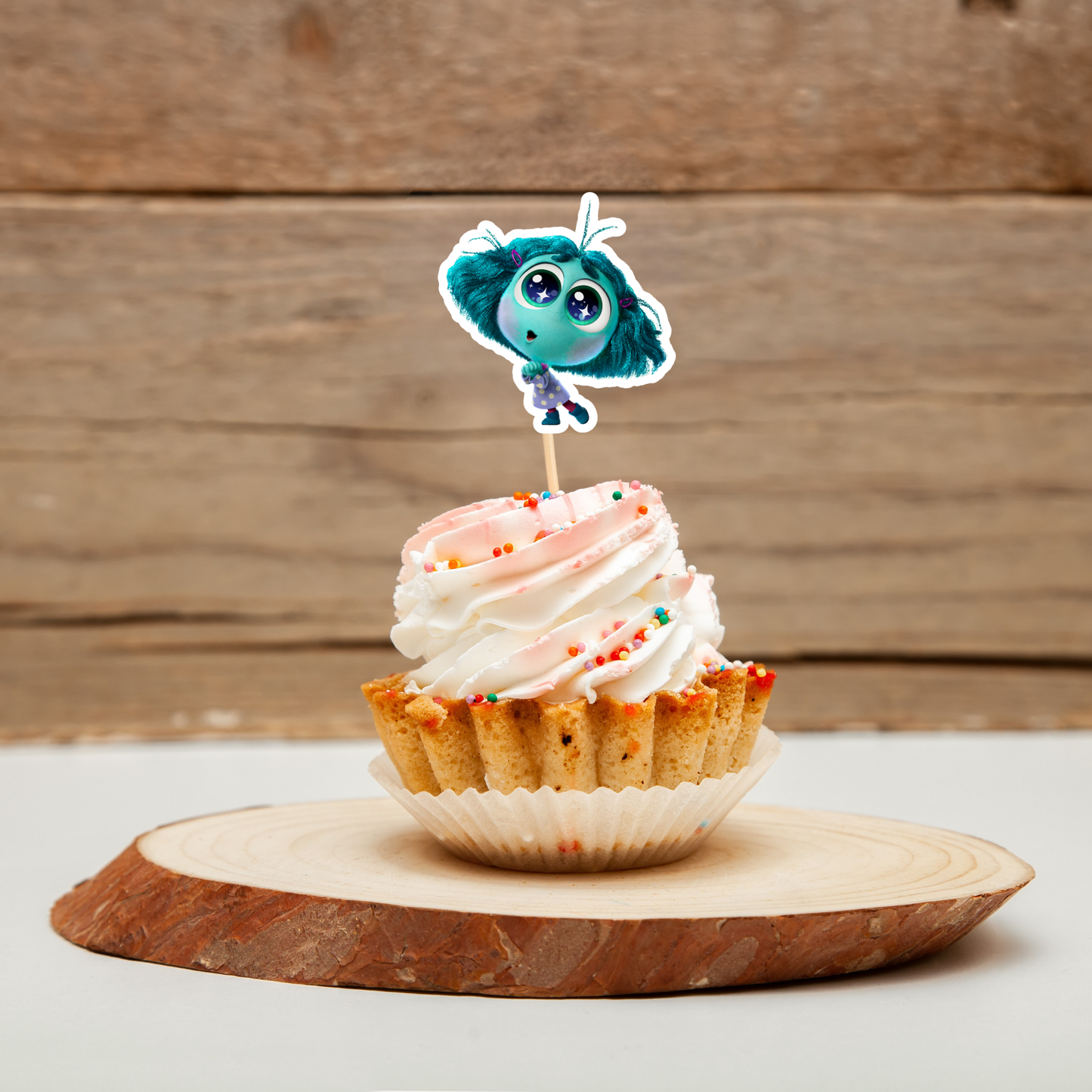 Printable Inside Out Cupcake Toppers