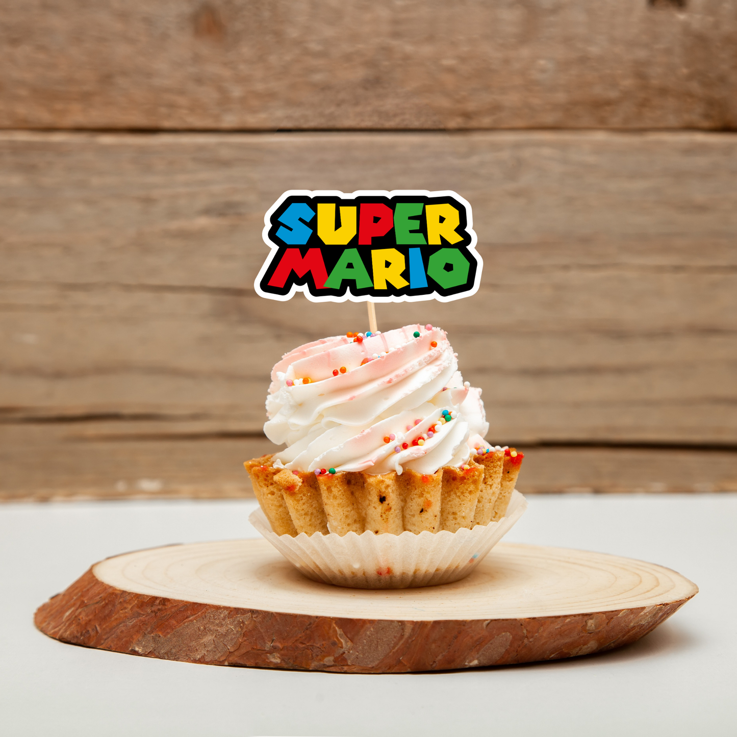Super Mario Cupcake Toppers