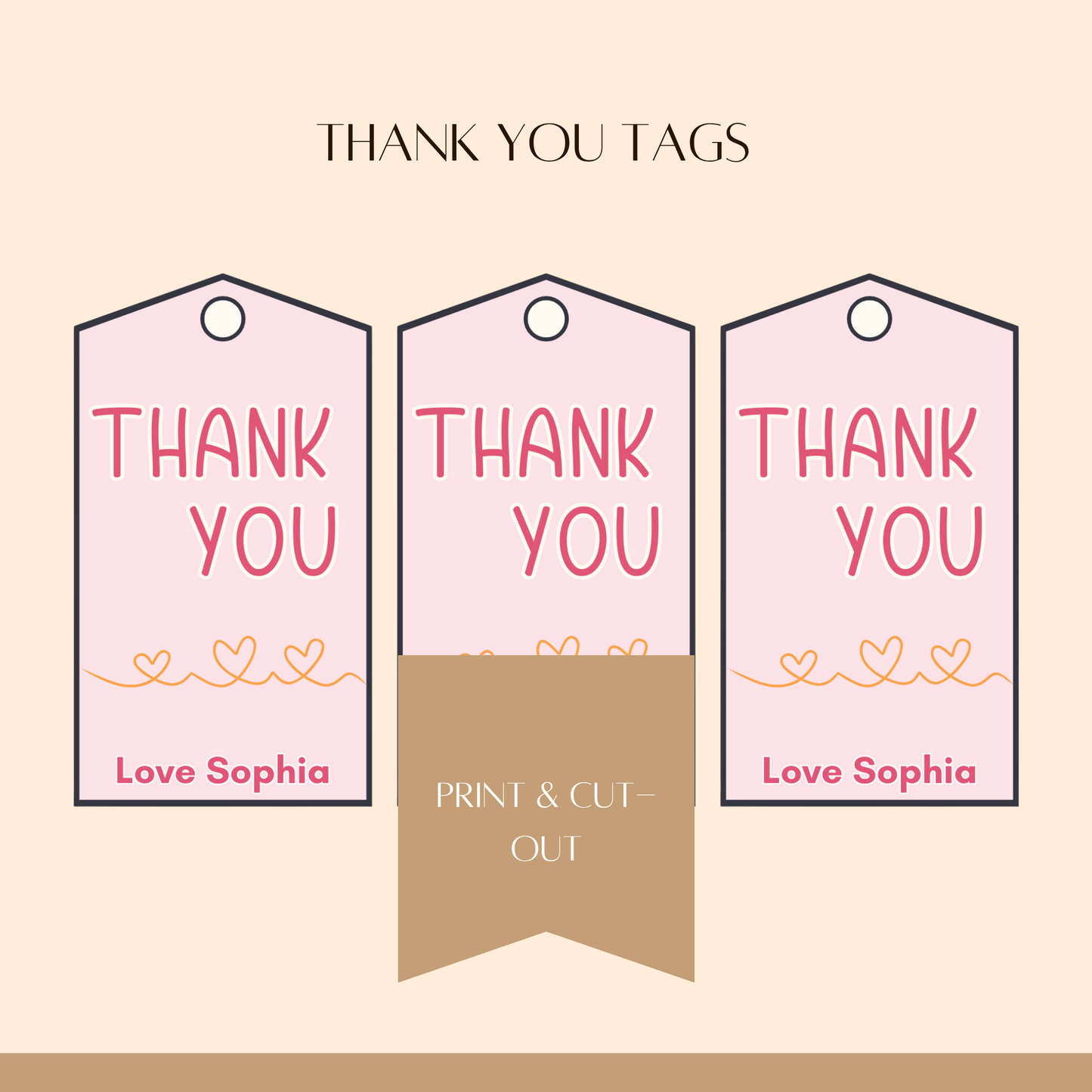 "Threenager" Birthday Invitation Template