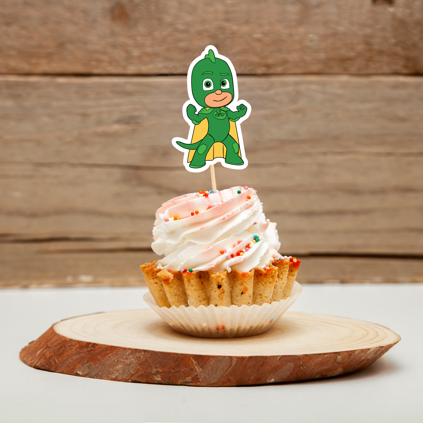 Printable PJ Masks Cupcake Toppers
