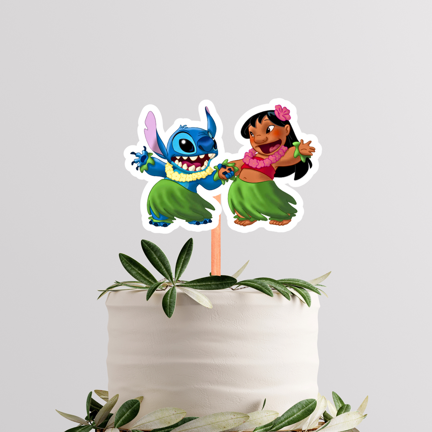 Printable Lilo & Stitch Cupcake Toppers