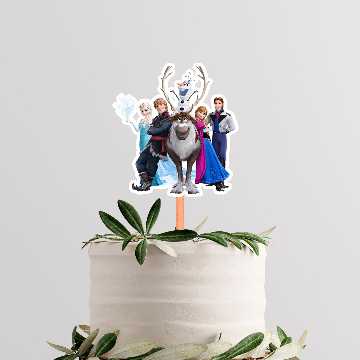 Printable Frozen Cupcake Toppers – Digital Download