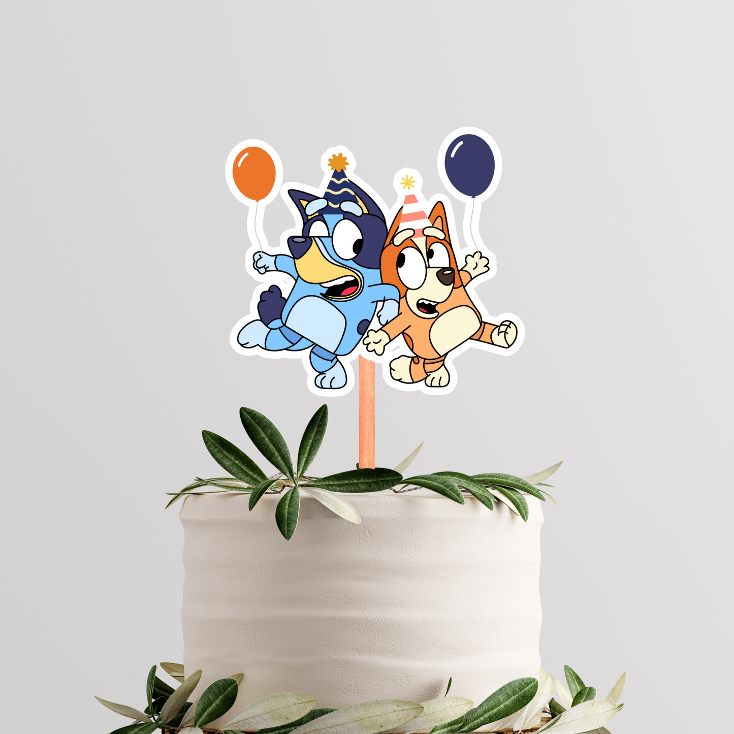 Printable Bluey Cupcake Toppers